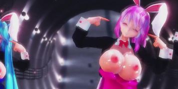 [3D MMD] ?????? ????????? ( MIKU TETO RIN LUKA HAKU )