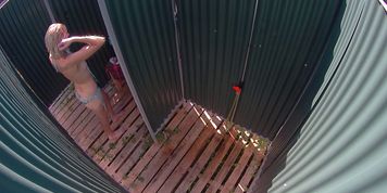 CZECHPOOL - Czech MILF Spied in Shower