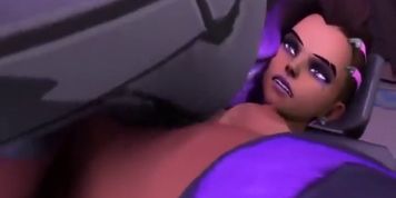Widowmaker Fat ass doggystyle cartoob
