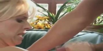 Mature Hot Mother In Lingerie Made Handjob (Sexy Mama)