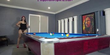 Billiards Encounter (aleska nicole, izzy scandal, kenia gonzalez, luis garay, yanet fit)