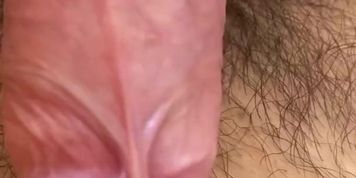 Perfect mastrubation of my big cock after rough working day 