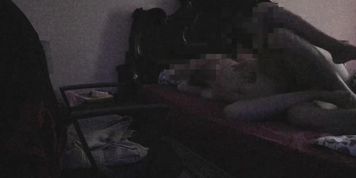 The guy fucked his stepsis while she was sleeping and cum inside her