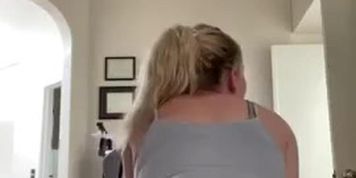 STPeach tight bodysuit pussy rubbing twerking & spreading