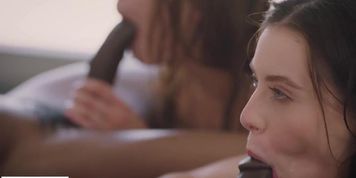 Classic Interracial Scene (Lana Rhoades, Leah Gotti)
