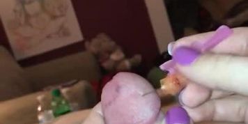 First time needle dick torture 