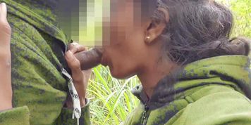 Sri Lanka Outdoor Meemure Jungle Blowjob Sinhala Voice