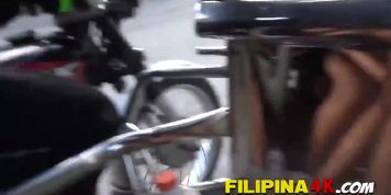 Horny skinny gets screwed by older PERV with thick COCK