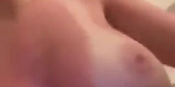 Hot redhead shower