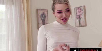 Stunning Trans Emma Rose gets Her Tight Ass Plumbed before getting Cum in Her...