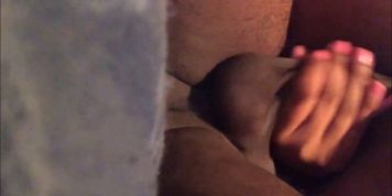 Creaming her Hot Indian Pussy