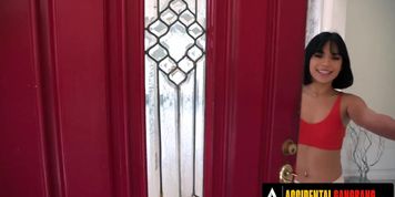 ACCIDENTAL GANGBANG - Rebellious Bratty Teen Aria Valencia Gets Gangbanged By 5 Hot MILFs (Audrey Hollander, Crystal Rush, Jamie Michelle, Serene Siren, Texas Patti)