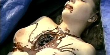 Kindra Laub Breasts Scene  in Satanic Yuppies