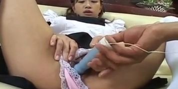 Maid Japanese woman Marin Hoshino amazing sex - More at hotajp.com