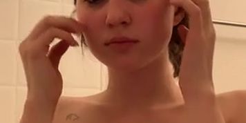 shy teen striptease