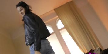 Sucking euro whore fucked