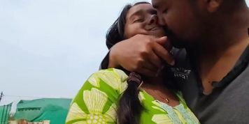 Stepbrother Fucks Stepsis With Big Tits In Outdoor Desi Romance