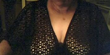 granny with saggy tits on cam