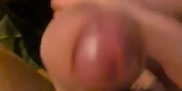 Stroking my nice dick until i cum