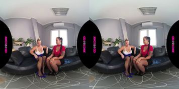 VR CONK - Lesbian Office