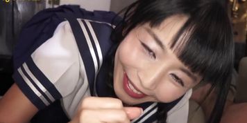 BAD FAMILY POV - Asian stepteen giving head during taboo sex in missionary