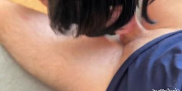 Step-mom Read that Semen Rejuvenates the Skin! and She Milked Me Dry!