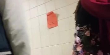 Stupid friend accidentally shows her ass