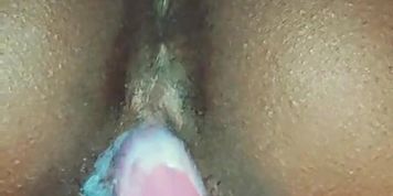 Fucking my creamy pussy from the back 