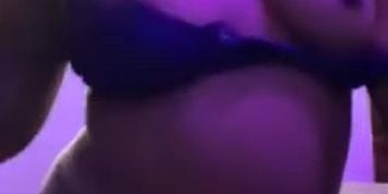 SEXY PLAYING WITH MY NATURAL TITS- snapchat for full videos 