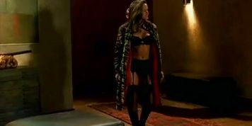 Crystal Lowe Underwear Scene  in Sanctimony
