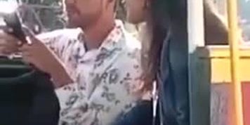 Atika give me blow job on bus stand