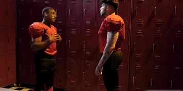 Mad Fuckers Adrian Hart and Joseph Castlian have gay sex in locker room