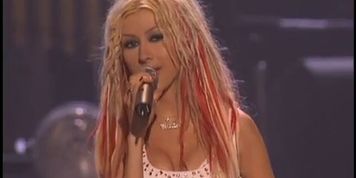 Christina Aguilera Sexy Scene  in Christina Aguilera: My Reflection (Abc Special)