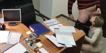 Amazing fuck with an office secretary