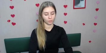 Blonde flashing ass in red thong on webcam show