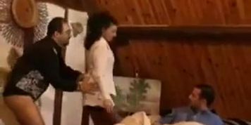 teen anal fuck by daddy and her bf