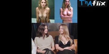 Ana De Armas Breasts Scene  in Ana De Armas, Sydney Sweeney Eden Promotion