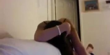 asian hottie sucks and fucks