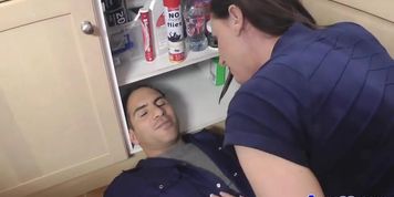Classy british mature plowed with hard dick