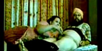punjabi sikh with aunty - video 1