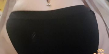 BBW MILF TEASES SOFT BODY IN MEN'S SHIRT