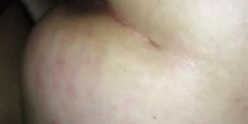 Latina almost pukes in gangbang