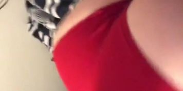 Thick White Girl Bouncing Fat Ass