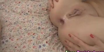Busty hot babe Francheska fucking a huge dick