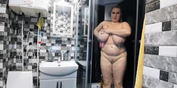 shower and playtime