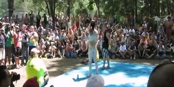Amateur Contests at Nudes a Poppin Roselawn Indiana 2011 (OilWrestling)