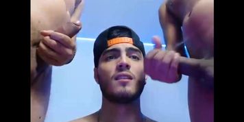 Double handjobs for latina guy on cruisingcams.com