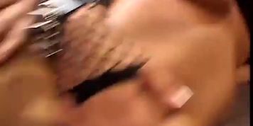Classic slut unleashes her inner whore