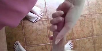 Horny Stepmother Jerks Off Stepson'S Friend At Pool Party