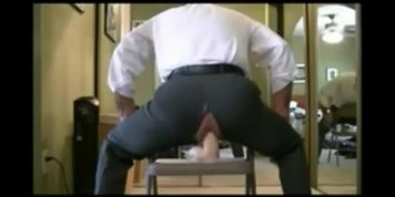 Businessman cries for daddys cock
